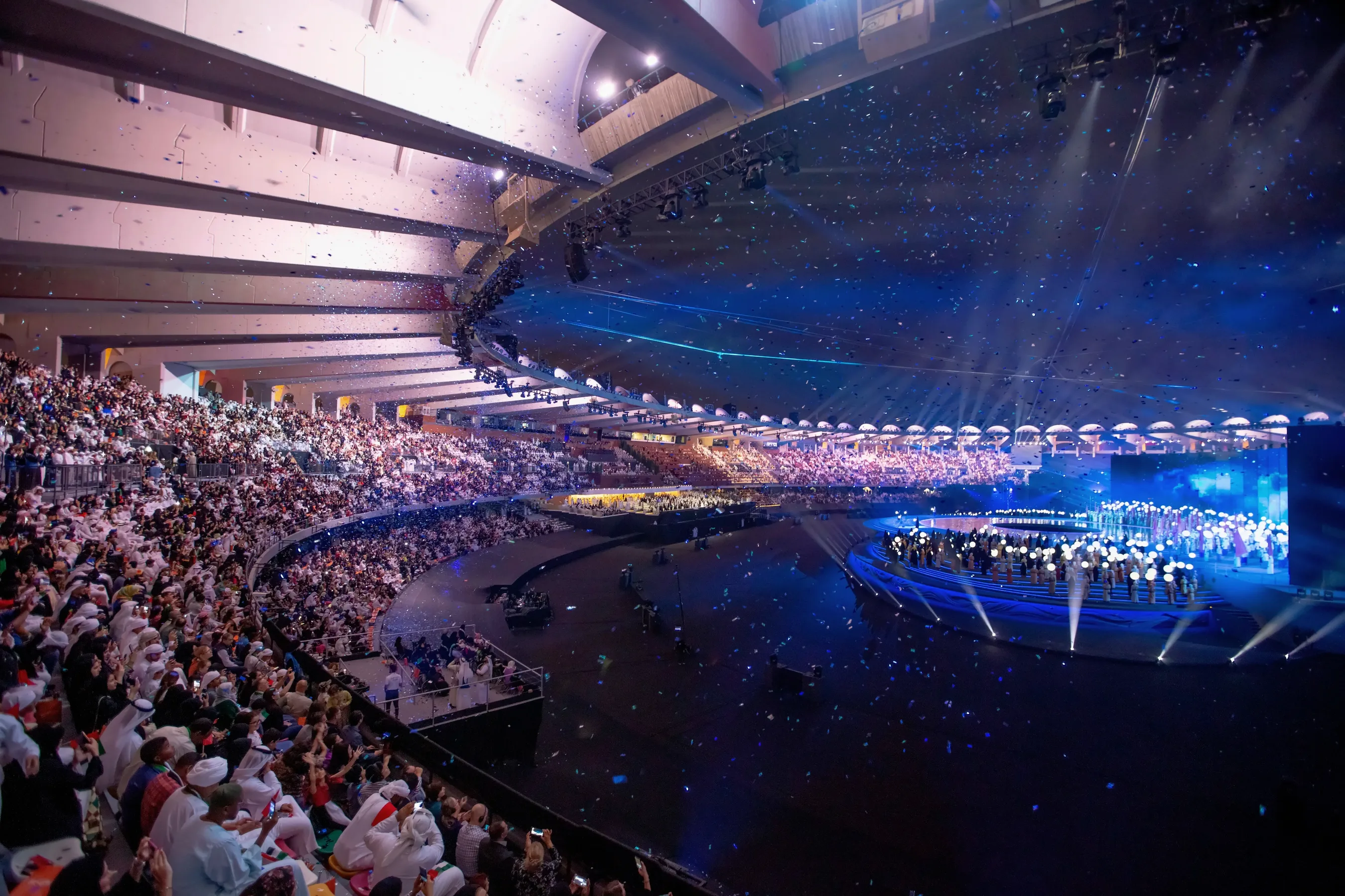 Large-scale live event production example